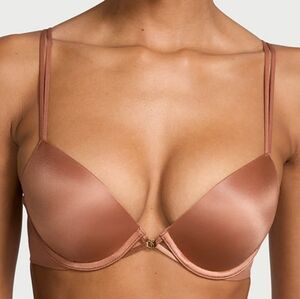 VS Very Sexy Smooth Push up bra Tshirt   sexy sparkle center